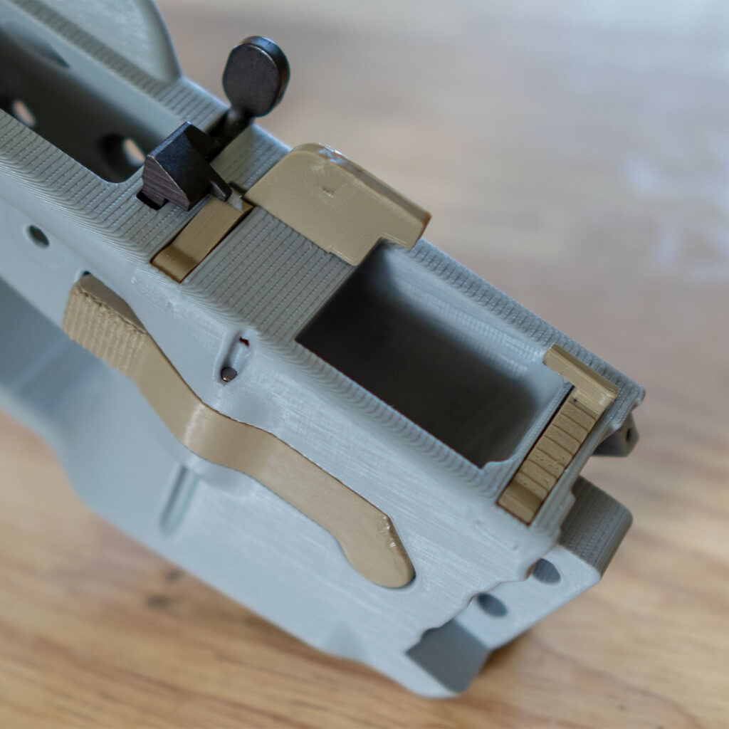 3D Printed AR-9 With LRBHO